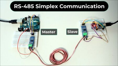 RS-485 Simplex Communication with Arduino & MAX485 RS-485 Simplex Communication with Arduino & MAX485