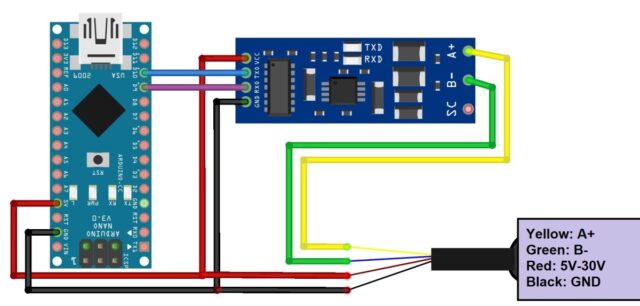 Arduino RS485 Modbus RTU
