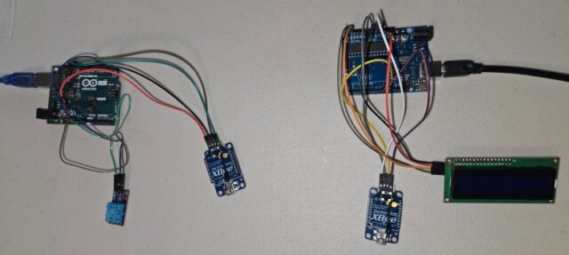 Arduino XBee Communication Tx and Rx