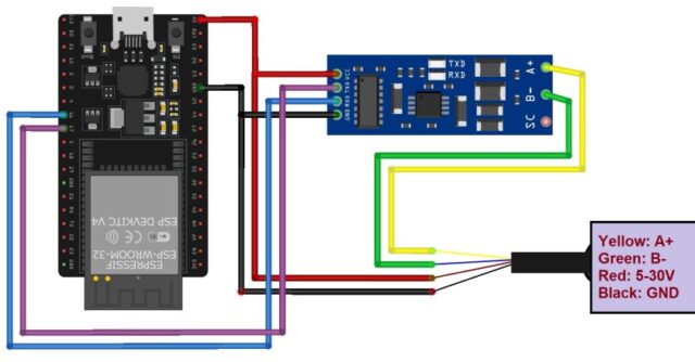 ESP32 Modbus RTU RS485