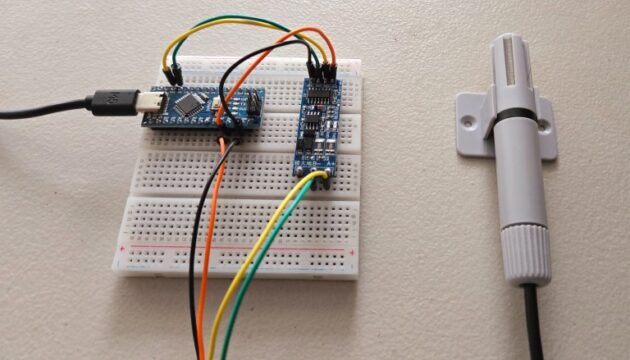 Humidity Temperature Sensor RS485 Modbus RTU