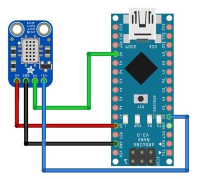 Interfacing MiCS-5524 MEMS Gas Sensor Module with Arduino