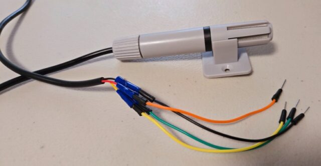 RS485 Modbus RTU Humidity Temperature Sensor wiring