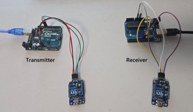 Xbee Arduino Transmitter Receiver