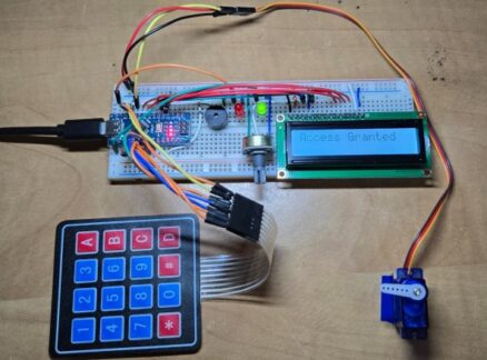 Password Based Security System Using Arduino & Keypad