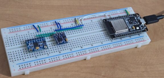 Interfacing MPU6050 + HMC5883L with ESP32