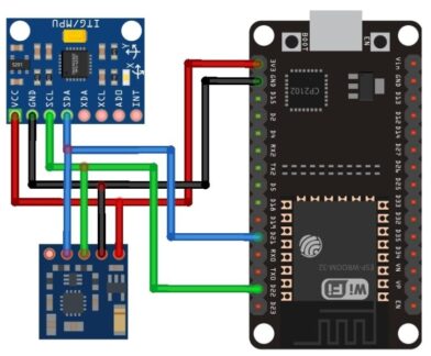 MPU6050 HMC5883L ESP32