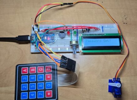 Password Based Security System Using Arduino & Keypad