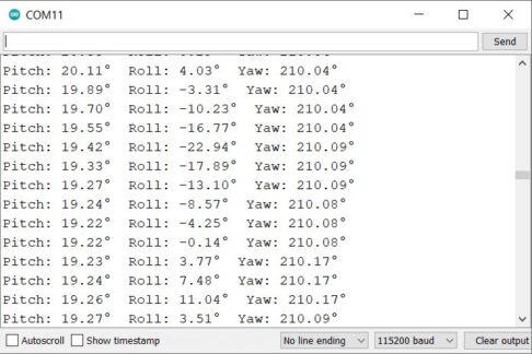 Measure Pitch Roll Yaw with ESP32 MPU6050 HMC5883L with Kalman Filter