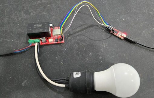 Testing of IoT AC Dimmer Working with ESP32 WebServer