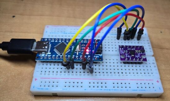 BMI160 Accelerometer Gyroscope Module & Arduino Connection