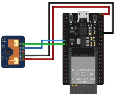 LD210C ESP32 Circuit