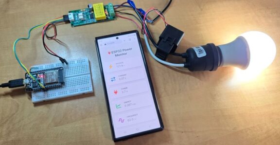 IoT AC Dimmer ESP32 PZEM-004T Webserver