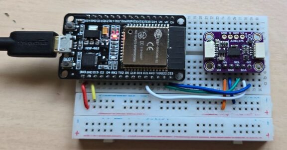 ADXL375 ESP32 Interfacing
