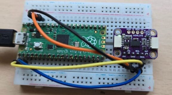 ADXL375 MicroPython Raspberry Pi Pico