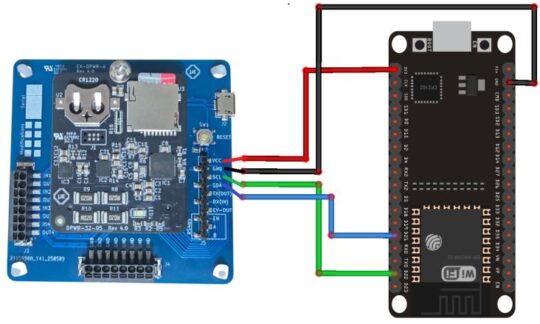 Circuit for IoT DC Energy Meter with ESP32