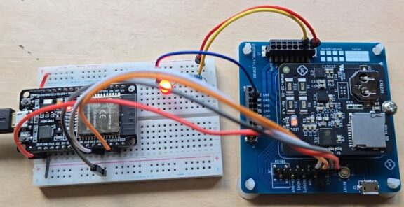 ESP32 DC Power Meter Module Connection