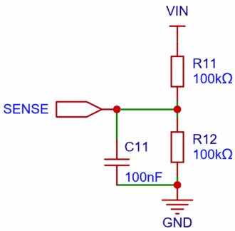 ESP32 Battery Sensing Circuit