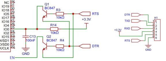 ESP32 Programmer Circuit