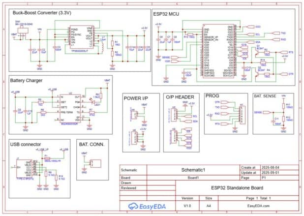 ESP32 AS7265x Colorimeter True Color Analyzer