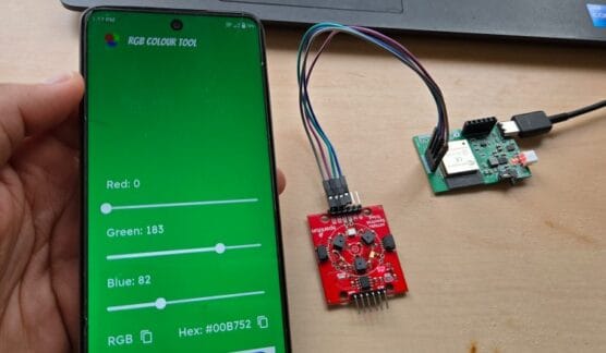 Color Analyzer ESP32 AS7265x