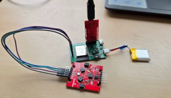 Colorimeter using ESP32 and AS7265x