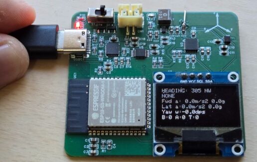 Accelerometer Gyroscope Magnetometer ESP32