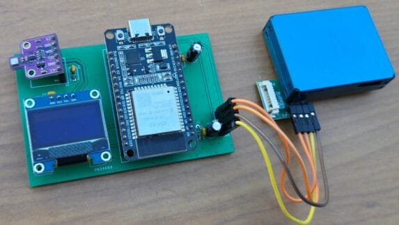 IoT Air Quality Monitoring System using ESP32 PMS7003 BME680