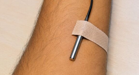 Temperature Sensor Placement on Body